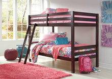 Load image into Gallery viewer, Halanton Twin/Twin Bunk Bed w/Ladder
