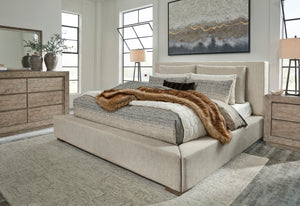 Langford King Upholstered Bed