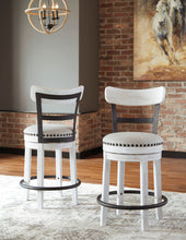 Load image into Gallery viewer, Valebeck Swivel Bar Stool
