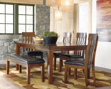 Load image into Gallery viewer, Ralene Dining Table and 4 Chairs and Bench

