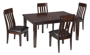 Haddigan Dining Table and 4 Chairs
