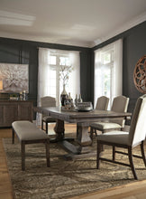 Load image into Gallery viewer, Johnelle Dining Table 4 Chairs and Bench
