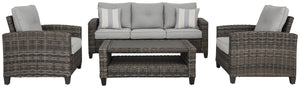 Cloverbrooke Sofa, Chairs & Table Set