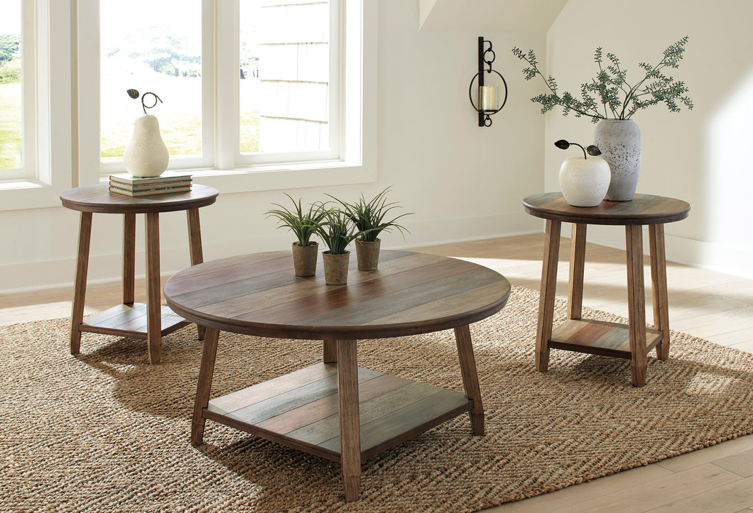 Raebecki Occasional Table Set (3)