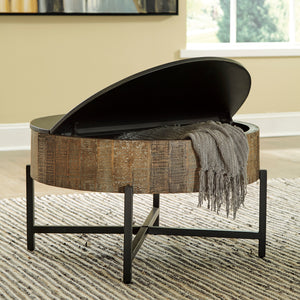 Nashbryn Cocktail Table with Storage