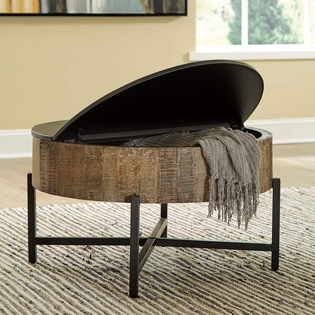 Nashbryn Cocktail Table with Storage