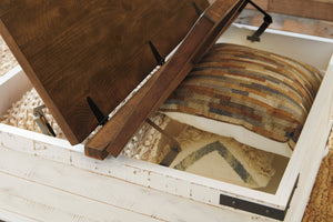 Wystfield Cocktail Table with Storage
