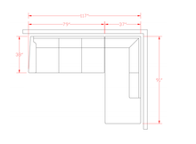 Load image into Gallery viewer, Abinger 2 Piece Sectional
