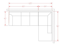 Load image into Gallery viewer, Maderla RAF 2 Piece Sectional

