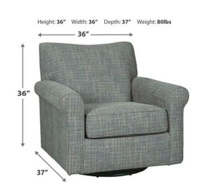 Renley Swivel Glider Accent Chair