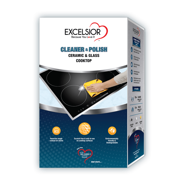 Excelsior Cleaner & Polish for Ceramic and Glass Cooktop