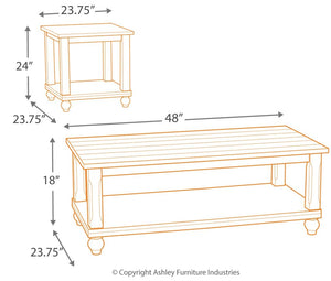 Cloudhurst Occasional Table Set (3)